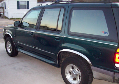 4Pc Stainless Fender Trim <br>95-98 Ford Explorer
