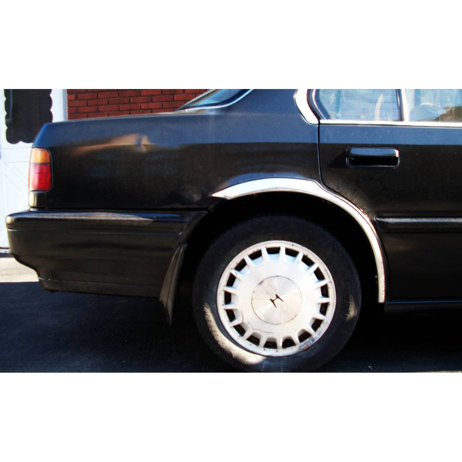4Pc Stainless Steel Wheel Well Trim <br>98-02 Honda Accord