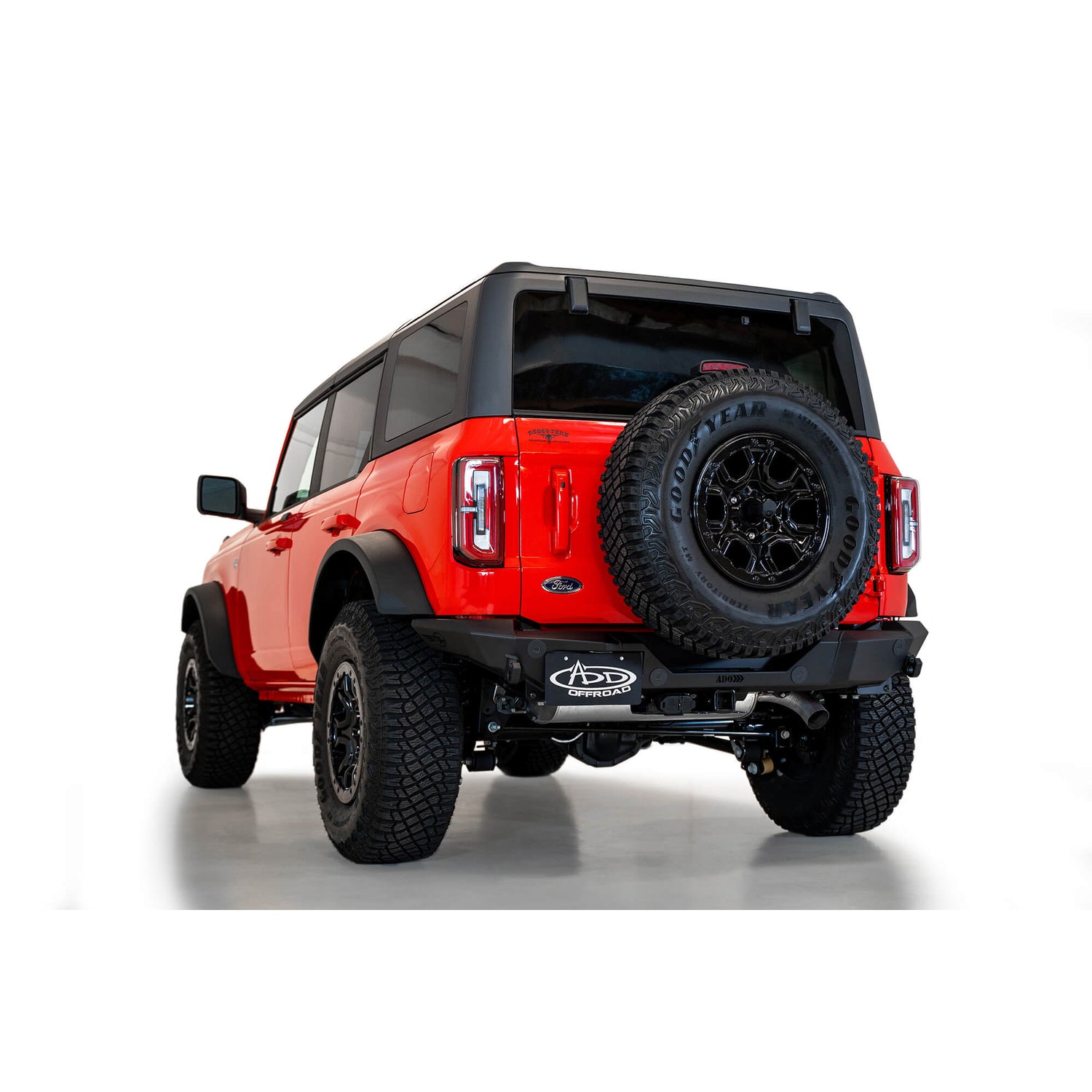 Rock Fighter Rear Bumper<br> 21-24 Ford Bronco