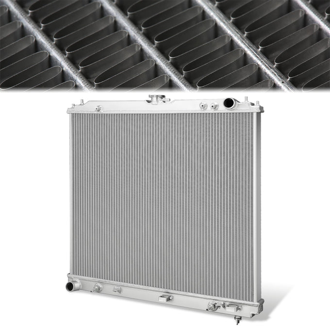 2-Row Performance Aluminum Radiator<br>05-19 Nissan Frontier, 05-12 Pathfinder, 05-15 Xterra