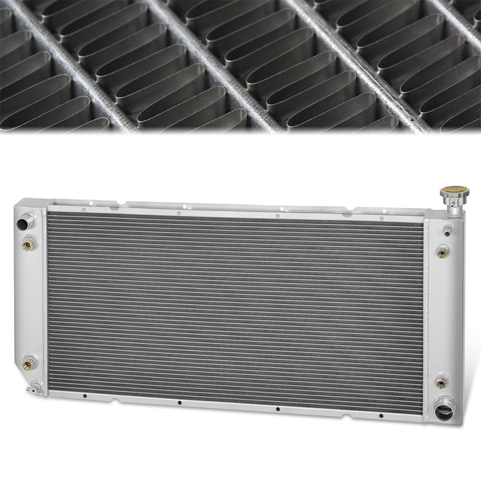3-Rows High-Performance Aluminum Radiator <br> 92-00 Chevy/GMC C/K 1500 2500 3500 5.0L, 5.7L