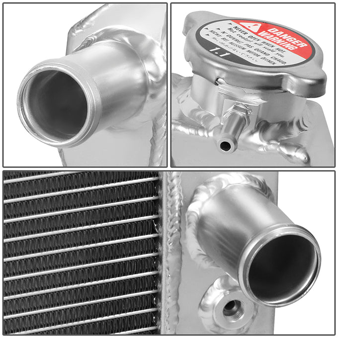 Performance 3-Rows Core Full Aluminum Radiator<br>82-92 Chevy Camaro Pontiac Firebird MT