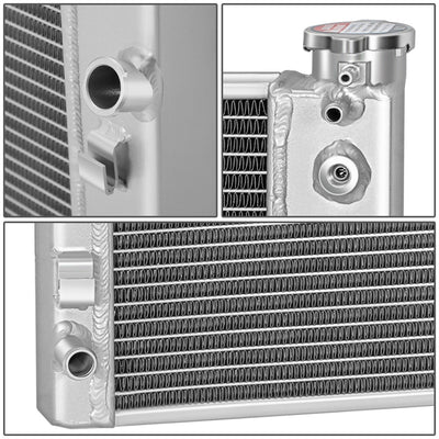 Perfoemance 2-Row Core Full Aluminum Radiator <br> 93-02 Chevy Camaro, Pontiac Firebird