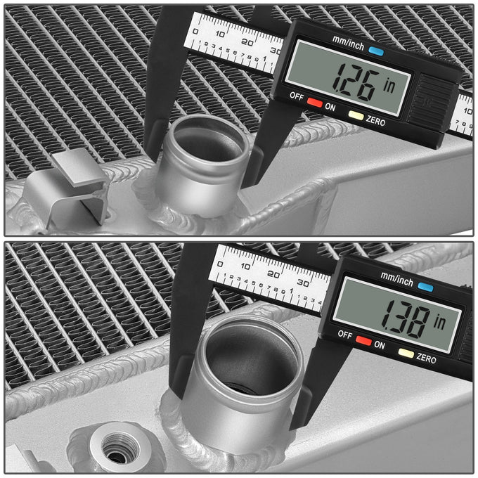 Perfoemance 2-Row Core Full Aluminum Radiator <br> 93-02 Chevy Camaro, Pontiac Firebird