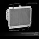 3 Core Row Aluminum Radiator <br>75-78 Dodge B100, B200, B300