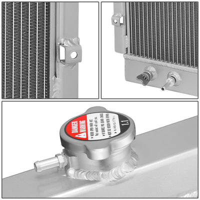 3 Core Row Aluminum Radiator <br>75-78 Dodge B100, B200, B300