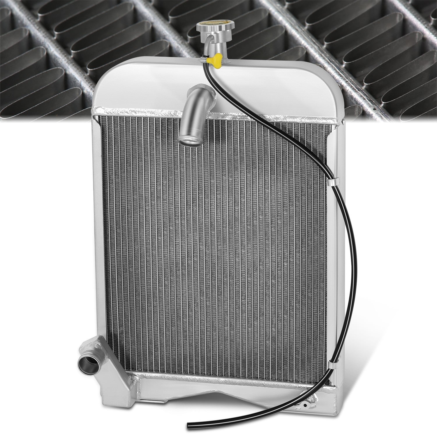 3-Rows High-Performance Aluminum Radiator <br> Ford Tractor(s) 2N, 8N, 9N