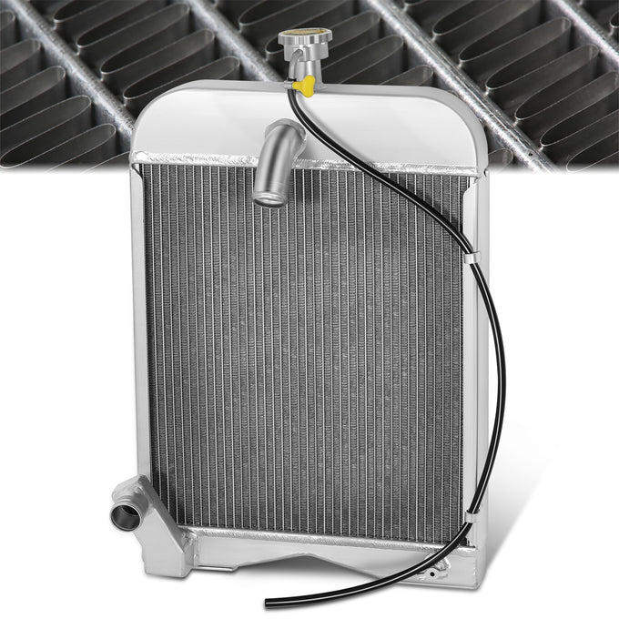 3-Rows High-Performance Aluminum Radiator <br> Ford Tractor(s) 2N, 8N, 9N