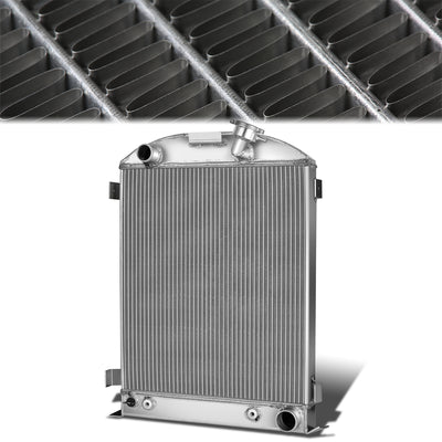 3 Row Heavy Duty Aluminum Radiator w/ TOC <br>Ford Low-Boy with Chevy GMC Engine