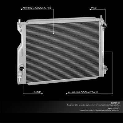 Perfoemance 3-Row Core Full Aluminum Radiator <br> 05-14 Ford Mustang