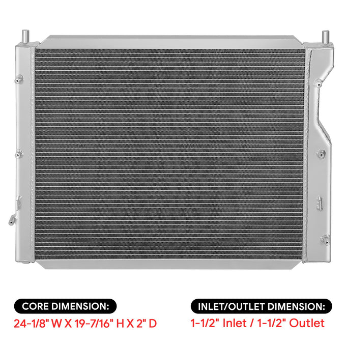 Perfoemance 3-Row Core Full Aluminum Radiator <br> 05-14 Ford Mustang