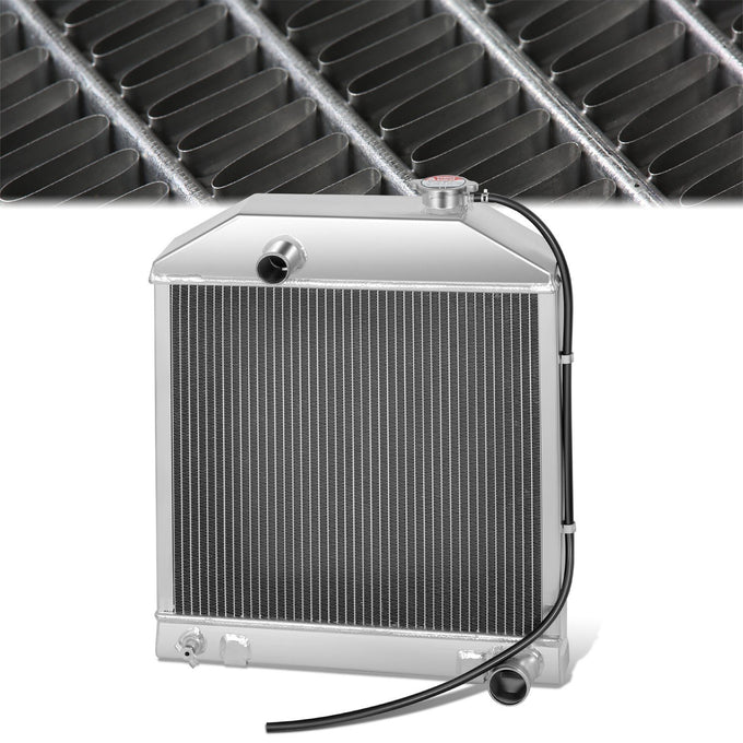 Perfoemance 3-Row Core Full Aluminum Radiator <br>Ford 2000-7600 Series Tractors