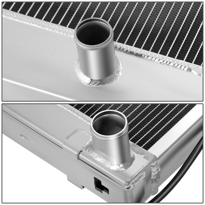 Perfoemance 3-Row Core Full Aluminum Radiator <br>Ford 2000-7600 Series Tractors