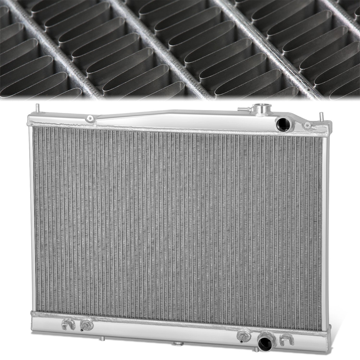 Perfoemance 3-Row Core Full Aluminum Radiator <br> 98-15 Nissan Frontier, Pickup, Xterra