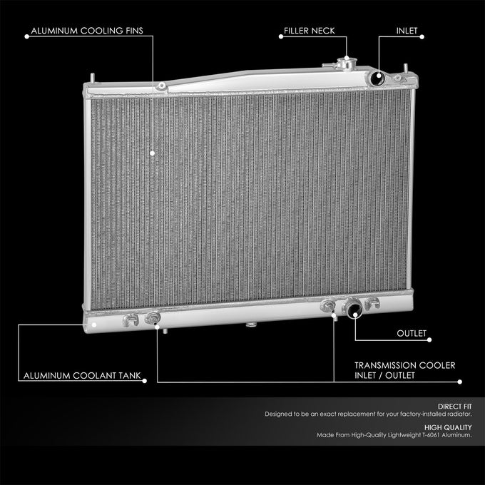 Perfoemance 3-Row Core Full Aluminum Radiator <br> 99-07 Chevy/GMC Silverado Sierra 1500 2500 Classic