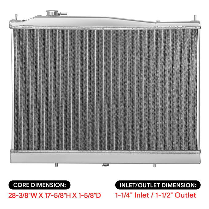 Perfoemance 3-Row Core Full Aluminum Radiator <br> 99-07 Chevy/GMC Silverado Sierra 1500 2500 Classic