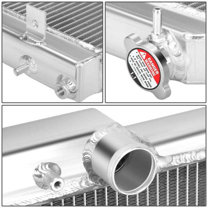 Perfoemance 2-Row Core Full Aluminum Radiator <br> 08-14 Subaru WRX STI