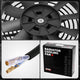 9 in. Electric Radiator cooling Fan+Switch Relay Kit