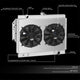 2 Rows Aluminum Racing Radiator with Fanshroud <br> 79-93 Dodge D/W-Series, Ramcharger, Cb300