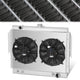 2 Rows Aluminum Racing Radiator with Fanshroud <br> 79-93 Dodge D/W-Series, Ramcharger, Cb300