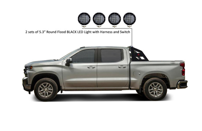 Roll Bar Kit <br>01-06 Chevy Silverado 3500, 07-24 Toyota Tundra