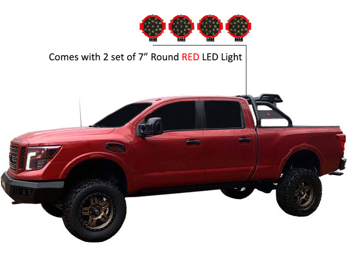 Atlas Roll Bar Kit <br>17-23 Nissan Titan, 00-10 Dodge Ram 3500