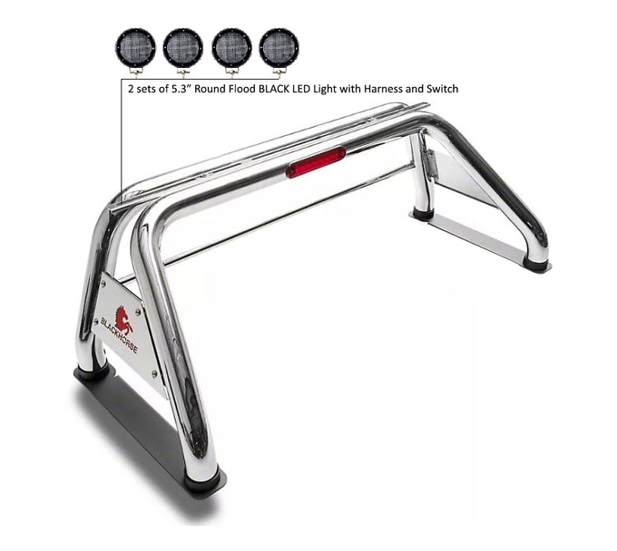 Classic Roll Bar Kit <br>09-10 Dodge Ram 1500, 17-23 Nissan Titan