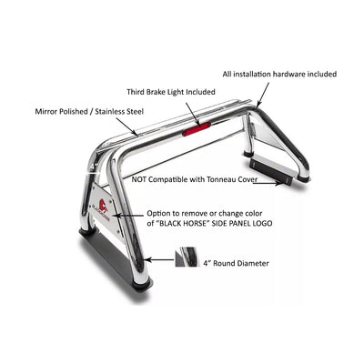 Classic Roll Bar <br>09-10 Dodge Ram 1500, 17-23 Nissan Titan