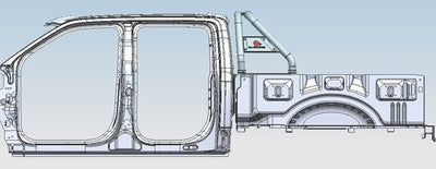 Classic Roll Bar <br>99-23 Ford F-250, F-350, F-450 Super Duty