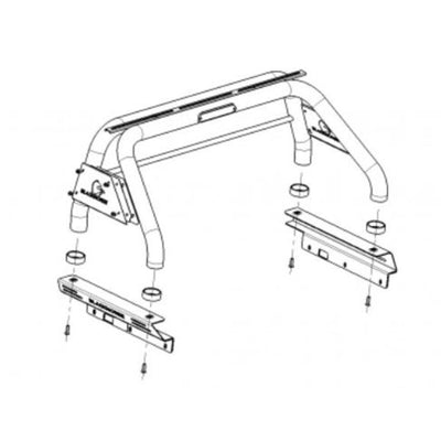 Classic Roll Bar <br>19-23 Ford Ranger