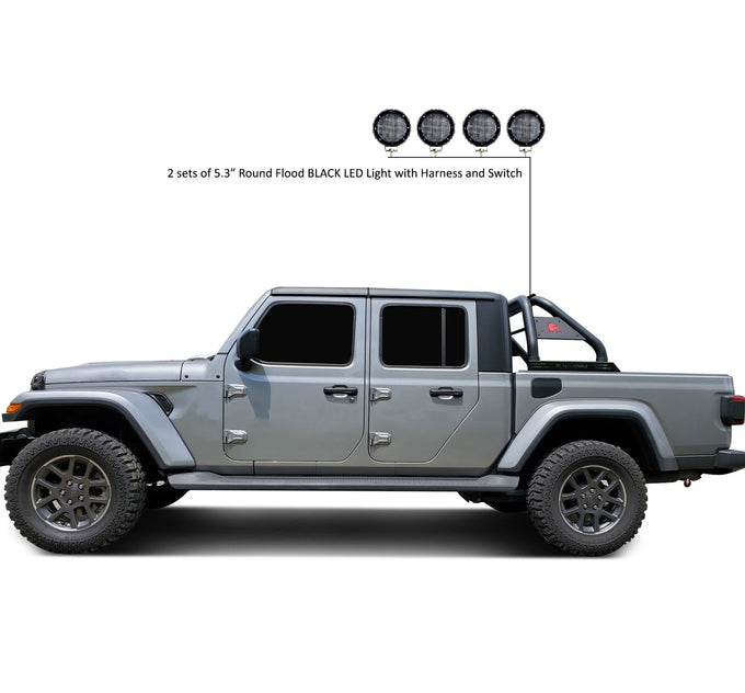 Classic Roll Bar Kit <br>20-23 Jeep Gladiator