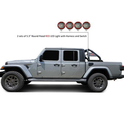 Classic Roll Bar Kit <br>20-23 Jeep Gladiator