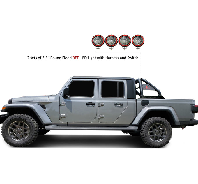 Classic Roll Bar Kit <br>20-23 Jeep Gladiator