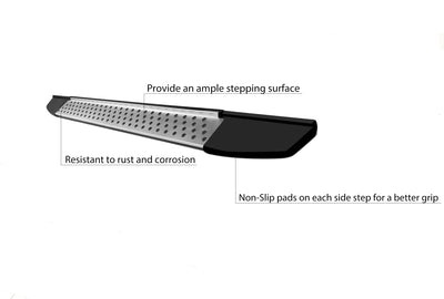 OEM Replica Running Boards <br>07-12 BMW X5