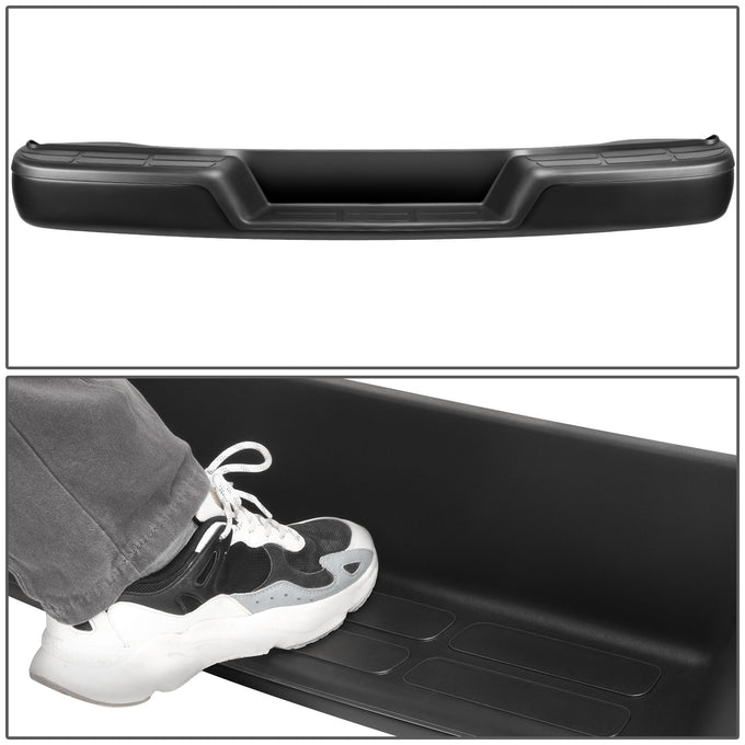 Rear Step Bumper (Black) <br> 96-23 Chevy Express/ GMC Savana 1500 2500 3500