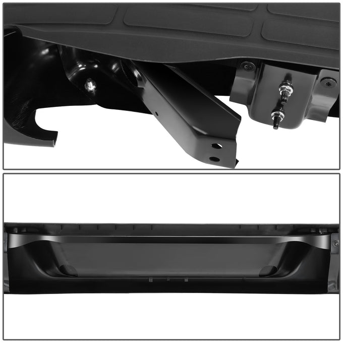 Rear Step Bumper (Black) <br> 96-23 Chevy Express/ GMC Savana 1500 2500 3500