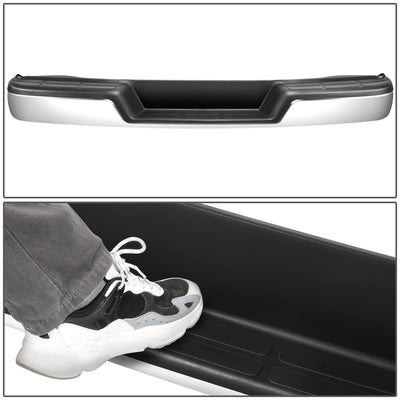Rear Step Bumper (Chrome) <br> 96-23 Chevy Express/ GMC Savana 1500 2500 3500