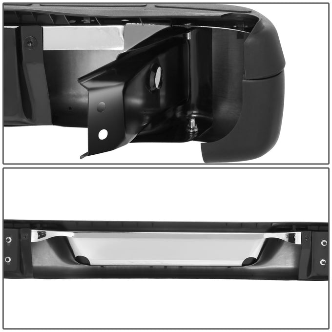 Rear Step Bumper (Chrome) <br> 96-23 Chevy Express/ GMC Savana 1500 2500 3500