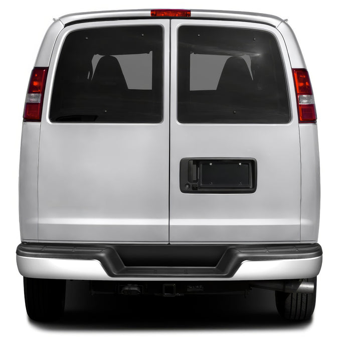 Rear Step Bumper (Chrome) <br> 96-23 Chevy Express/ GMC Savana 1500 2500 3500