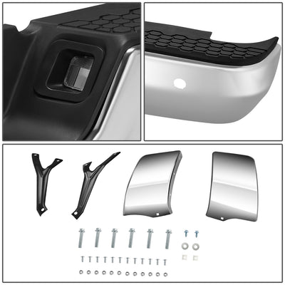 Rear Step Bumper+License Plate Lights <br>09-19 Dodge/Ram 1500 2500 3500