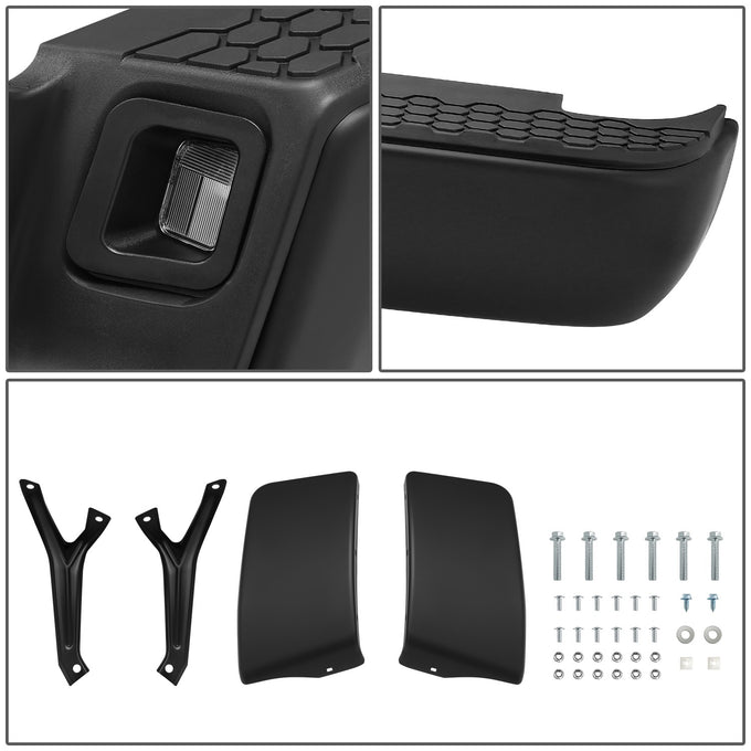Rear Step Bumper + License Plate Lights <br> 09-19 Dodge/Ram 1500 2500 3500