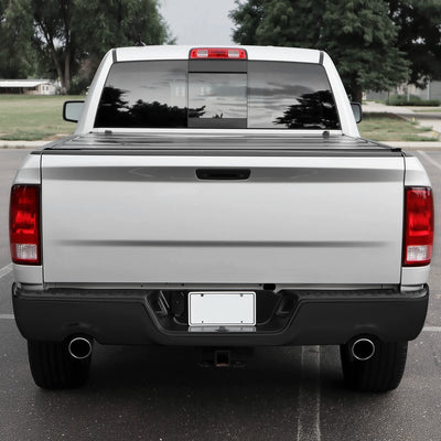 Modular Style Rear Step Bumper w/Dual Exhaust+License Plate Lights <br> 09-19 Dodge/Ram 1500 2500 3500
