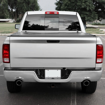 Rear Step Bumper w/Dual Exhaust & License Plate Lights <br> 09-19 Dodge Ram 1500 2500 3500
