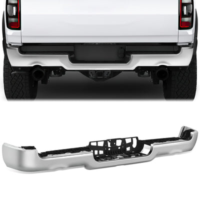 Rear Bumper Facebar (w/ Dual Exhaust Holes) <br> 19-24 Ram 1500