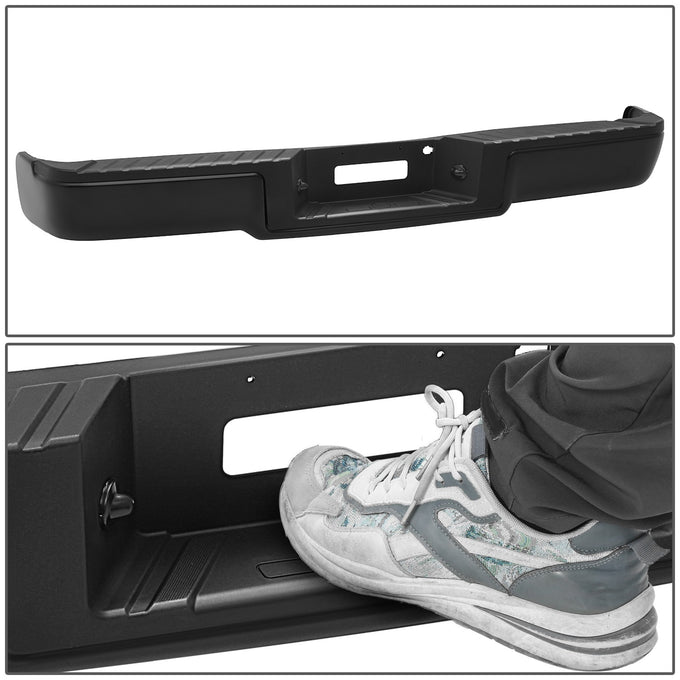 Rear Bumper Assembly (w/o Sensor Holes) <br> 04-06 Ford F-150
