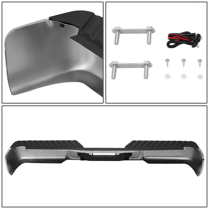 Rear Bumper Assembly (w/o Sensor Holes) <br> 04-06 Ford F-150