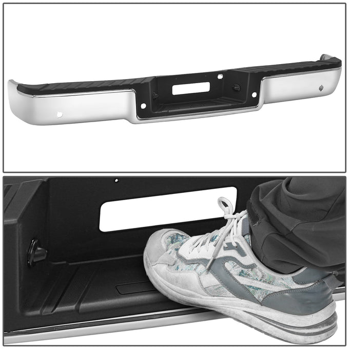 Rear Bumper Assembly (w/ Sensor Holes) <br> 04-06 Ford F-150
