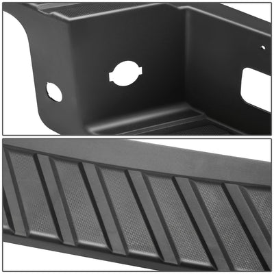 Rear Truck Bumper Step Pad Cover <br>04-08 Ford F150 w/ Sensor Holes Tow Pkg