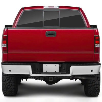 Rear Truck Bumper Step Pad Cover <br>04-08 Ford F150 w/ Sensor Holes Tow Pkg
