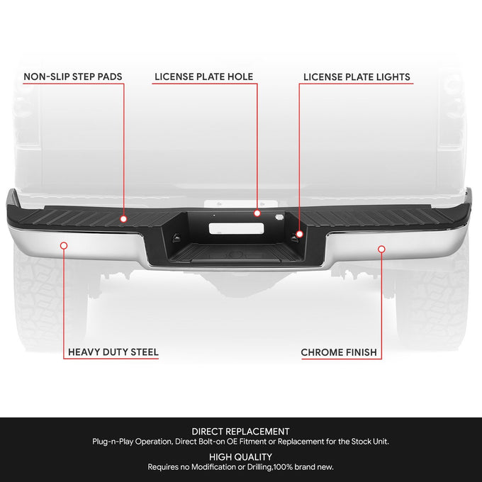Rear Bumper Assembly <br> 06-08 Ford F-150